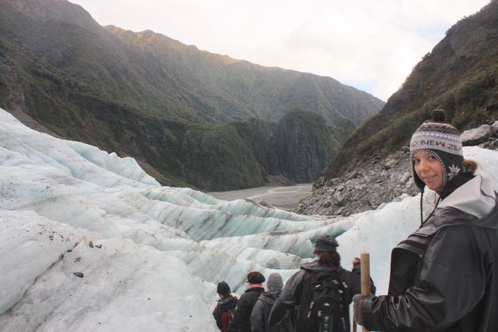 Fox Glacier with Bex 2