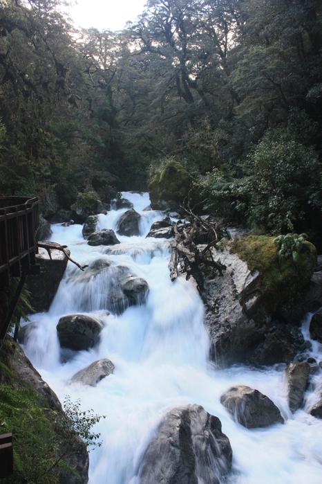Lake Marian Waterfall