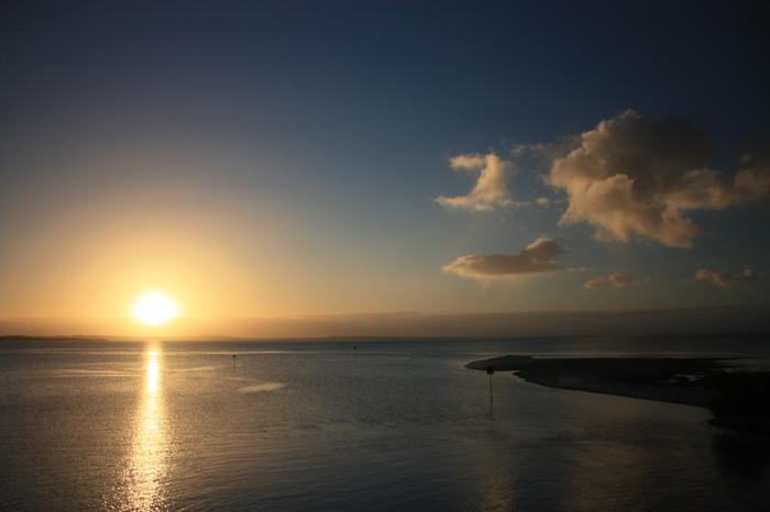 Sunset on Fraser Island