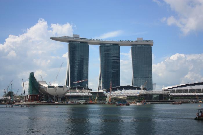 Odd Building in Singapore