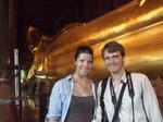 Us and Reclining Buddha