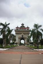 Victory Gate in Vientiene