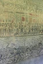 Bas Relief in Angkor Wat