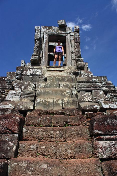 Bex at the top of Phimeanakas