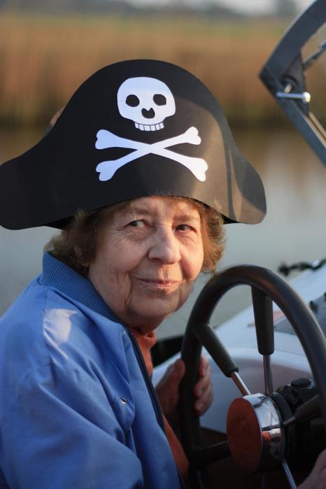 Captain Ivy takes the wheel