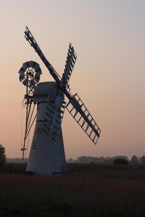 Windpump by our first night stop
