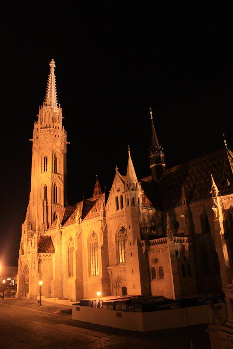 Matthias Church at Night